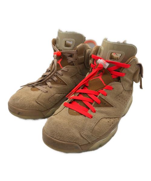 NIKE（ナイキ）NIKE (ナイキ) Travis Scott Air Jordan 6（トラヴィススコット エアジョーダン6） ブラウン サイズ:SIZE 28.5cmの古着・服飾アイテム