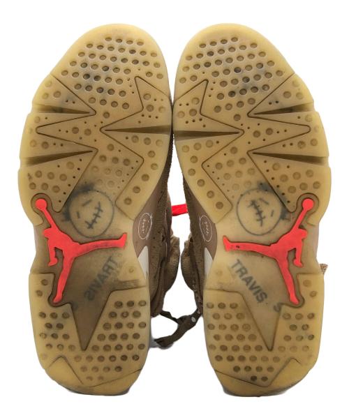NIKE（ナイキ）NIKE (ナイキ) Travis Scott Air Jordan 6（トラヴィススコット エアジョーダン6） ブラウン サイズ:SIZE 28.5cmの古着・服飾アイテム