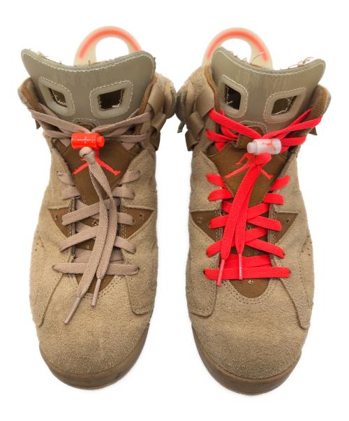 NIKE（ナイキ）NIKE (ナイキ) Travis Scott Air Jordan 6（トラヴィススコット エアジョーダン6） ブラウン サイズ:SIZE 28.5cmの古着・服飾アイテム
