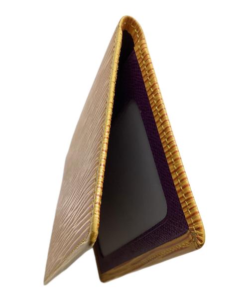 LOUIS VUITTON（ルイ ヴィトン）LOUIS VUITTON (ルイ ヴィトン) エピ ポルトカルト2 ヴェルティカル パスケース イエローの古着・服飾アイテム