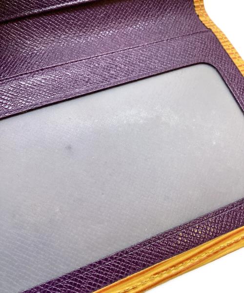 LOUIS VUITTON（ルイ ヴィトン）LOUIS VUITTON (ルイ ヴィトン) エピ ポルトカルト2 ヴェルティカル パスケース イエローの古着・服飾アイテム