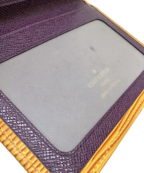 LOUIS VUITTON（ルイ ヴィトン）LOUIS VUITTON (ルイ ヴィトン) エピ ポルトカルト2 ヴェルティカル パスケース イエローの古着・服飾アイテム