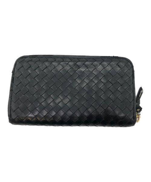 BOTTEGA VENETA（ボッテガベネタ）BOTTEGA VENETA (ボッテガベネタ) 長財布 ブラックの古着・服飾アイテム