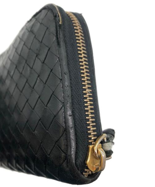 BOTTEGA VENETA（ボッテガベネタ）BOTTEGA VENETA (ボッテガベネタ) 長財布 ブラックの古着・服飾アイテム