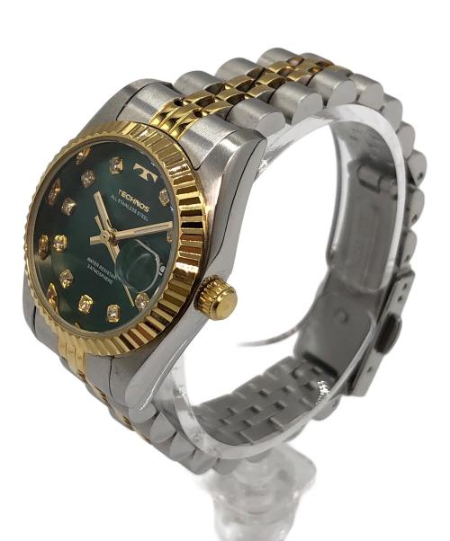 TECHNOS（テクノス）TECHNOS (テクノス) 腕時計 グリーンの古着・服飾アイテム