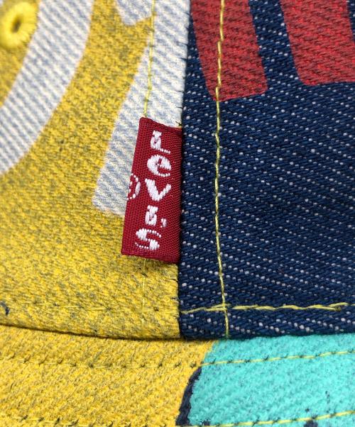 LEVI'S（リーバイス）LEVI'S (リーバイス) 150周年バナープリント　バケットハット マルチカラー サイズ:SIZE Mの古着・服飾アイテム