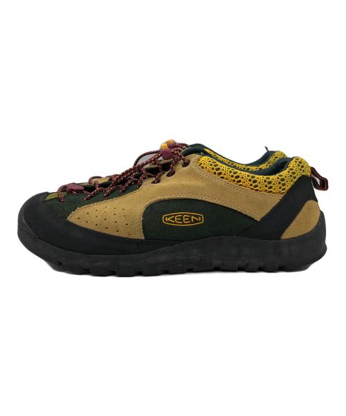 KEEN（キーン）KEEN (キーン) Dachambo (ダチャンボ) ジャスパー ロックス　トレッキングシューズ グリーン×ブラウン サイズ:SIZE 27cmの古着・服飾アイテム