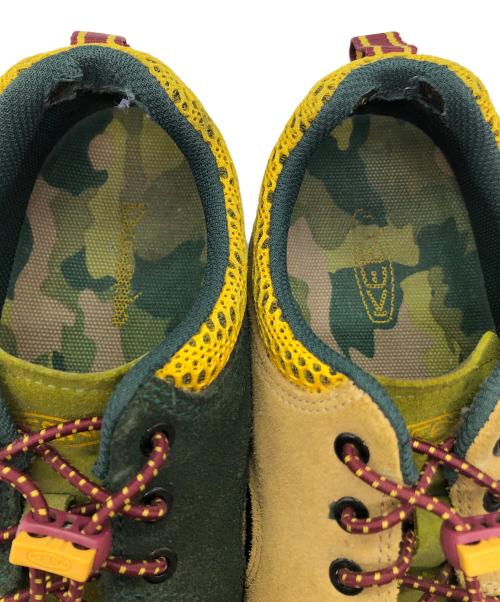 KEEN（キーン）KEEN (キーン) Dachambo (ダチャンボ) ジャスパー ロックス　トレッキングシューズ グリーン×ブラウン サイズ:SIZE 27cmの古着・服飾アイテム