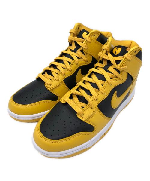 NIKE（ナイキ）NIKE (ナイキ) DUNK HI RETRO PRM（ダンク ハイ レトロ PRM） イエロー×ブラック サイズ:SIZE 28cmの古着・服飾アイテム