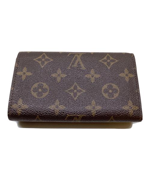 LOUIS VUITTON（ルイ ヴィトン）LOUIS VUITTON (ルイ ヴィトン) モノグラム ポルトモネ・ビエ・トレゾール 2つ折り財布 ブラウンの古着・服飾アイテム