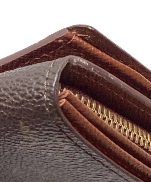 LOUIS VUITTON（ルイ ヴィトン）LOUIS VUITTON (ルイ ヴィトン) モノグラム ポルトモネ・ビエ・トレゾール 2つ折り財布 ブラウンの古着・服飾アイテム