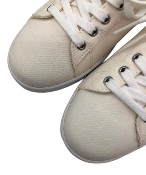 EMPORIO ARMANI（エンポリオアルマーニ）EMPORIO ARMANI (エンポリオアルマーニ) スニーカー ホワイト×ネイビー サイズ:SIZE 26cmの古着・服飾アイテム