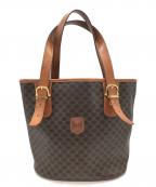 CELINEセリーヌ）の古着「マカダム　トートバッグ」｜ブラウン