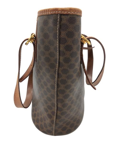 CELINE（セリーヌ）CELINE (セリーヌ) マカダム　トートバッグ ブラウンの古着・服飾アイテム