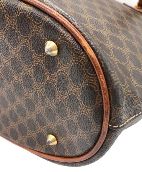 CELINE（セリーヌ）CELINE (セリーヌ) マカダム　トートバッグ ブラウンの古着・服飾アイテム