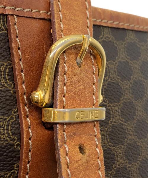 CELINE（セリーヌ）CELINE (セリーヌ) マカダム　トートバッグ ブラウンの古着・服飾アイテム