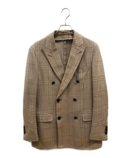 TOMORROW LAND（トゥモローランド）TOMORROW LAND (トゥモローランド) テーラードジャケット ブラウン サイズ:SIZE 42の古着・服飾アイテム