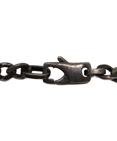 GUCCI（グッチ）GUCCI (グッチ) Gモチーフネックレス ブラックの古着・服飾アイテム