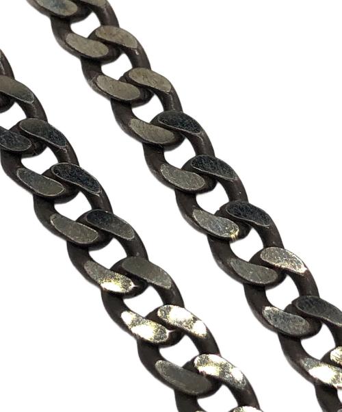 GUCCI（グッチ）GUCCI (グッチ) Gモチーフネックレス ブラックの古着・服飾アイテム