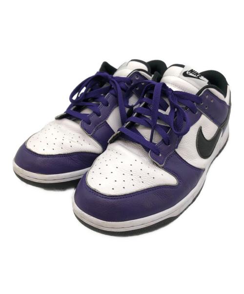 NIKE（ナイキ）NIKE (ナイキ) DUNK LOW（ダンク ロー ） ホワイト×パープル サイズ:SIZE 29cmの古着・服飾アイテム