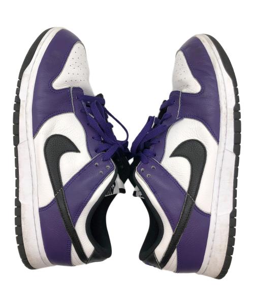 NIKE（ナイキ）NIKE (ナイキ) DUNK LOW（ダンク ロー ） ホワイト×パープル サイズ:SIZE 29cmの古着・服飾アイテム