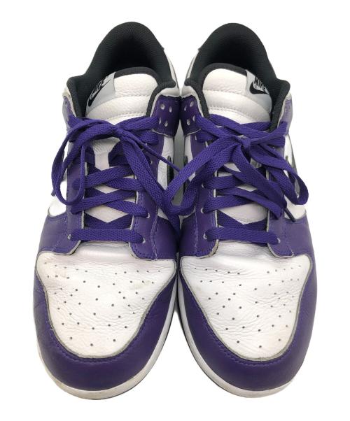 NIKE（ナイキ）NIKE (ナイキ) DUNK LOW（ダンク ロー ） ホワイト×パープル サイズ:SIZE 29cmの古着・服飾アイテム