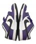 中古・古着 NIKE (ナイキ) DUNK LOW（ダンク ロー ） ホワイト×パープル サイズ:SIZE 29cm：6000円