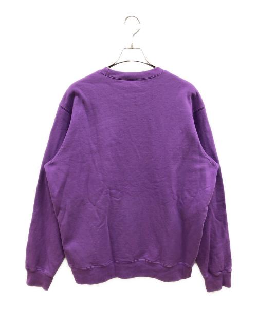 SUPREME（シュプリーム）SUPREME (シュプリーム) 20SS Cutout Logo Crewneck　スウェット パープル サイズ:SIZE Lの古着・服飾アイテム