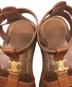 中古・古着 CELINE (セリーヌ) クレア トリオンフ グラディエーター サンダル ブラウン サイズ:SIZE 38：45000円