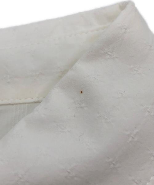 Maison Margiela（メゾンマルジェラ）Maison Margiela (メゾンマルジェラ) ノースリーブブラウス ホワイト サイズ:42の古着・服飾アイテム