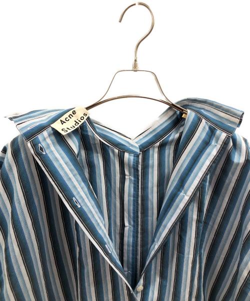 Acne studios（アクネ ストゥディオス）Acne studios (アクネ ストゥディオス) 半袖ワンピース ブルー サイズ:SIZE S (UK 32)の古着・服飾アイテム