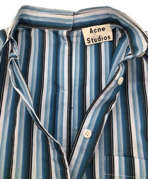 Acne studios（アクネ ストゥディオス）Acne studios (アクネ ストゥディオス) 半袖ワンピース ブルー サイズ:SIZE S (UK 32)の古着・服飾アイテム