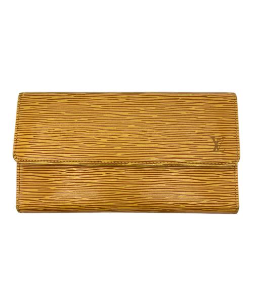 LOUIS VUITTON（ルイ ヴィトン）LOUIS VUITTON (ルイ ヴィトン) エピ　ポルトフォイユ・トレゾール インターナショナル イエローの古着・服飾アイテム