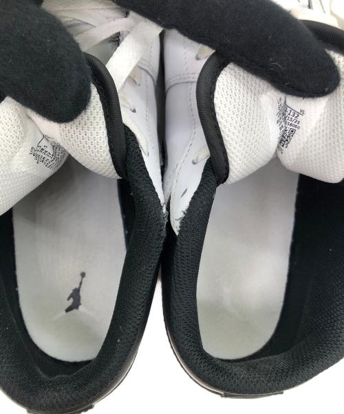 NIKE（ナイキ）NIKE (ナイキ) エア ジョーダン 1 LOW（ロー） ホワイト×ブラック サイズ:SIZE 24cmの古着・服飾アイテム