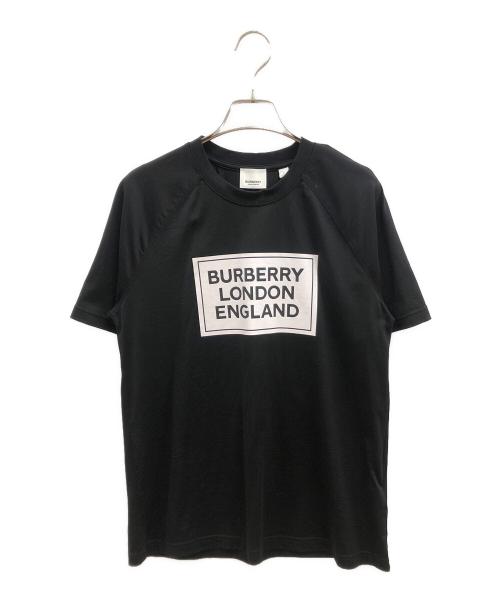 BURBERRY LONDON（バーバリーロンドン）BURBERRY LONDON (バーバリーロンドン) 半袖カットソー ブラック×ホワイト サイズ:SIZE Sの古着・服飾アイテム