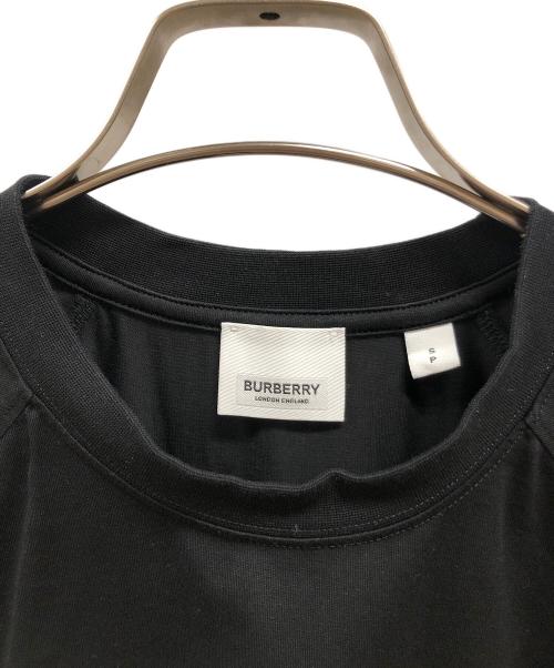 BURBERRY LONDON（バーバリーロンドン）BURBERRY LONDON (バーバリーロンドン) 半袖カットソー ブラック×ホワイト サイズ:SIZE Sの古着・服飾アイテム