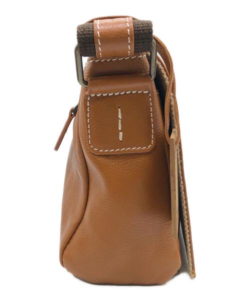 MOTHERHOUSE（マザーハウス）MOTHERHOUSE (マザーハウス) ショルダーバッグ ブラウンの古着・服飾アイテム
