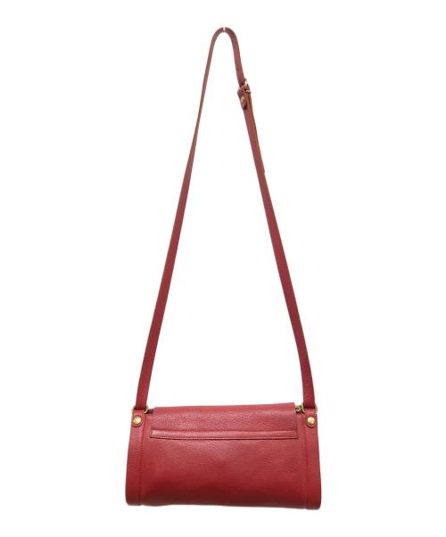 IL BISONTE（イル ビゾンテ）IL BISONTE (イル ビゾンテ) ショルダーバッグ レッドの古着・服飾アイテム