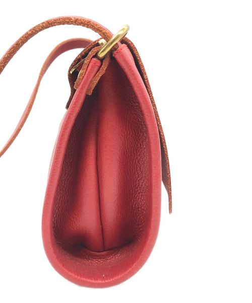 IL BISONTE（イル ビゾンテ）IL BISONTE (イル ビゾンテ) ショルダーバッグ レッドの古着・服飾アイテム