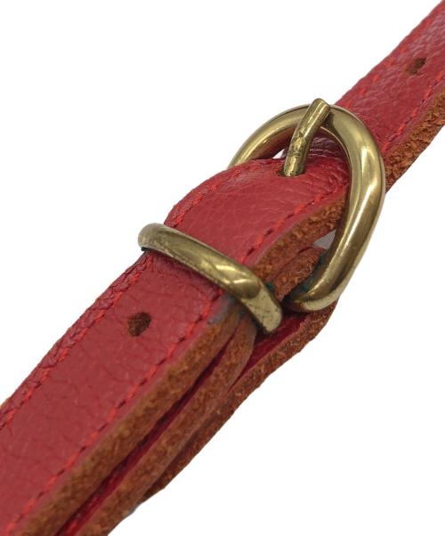 IL BISONTE（イル ビゾンテ）IL BISONTE (イル ビゾンテ) ショルダーバッグ レッドの古着・服飾アイテム