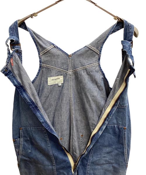 anachronorm（アナクロノーム）anachronorm (アナクロノーム) デニムオーバーオール インディゴブルー サイズ:SIZE 32の古着・服飾アイテム