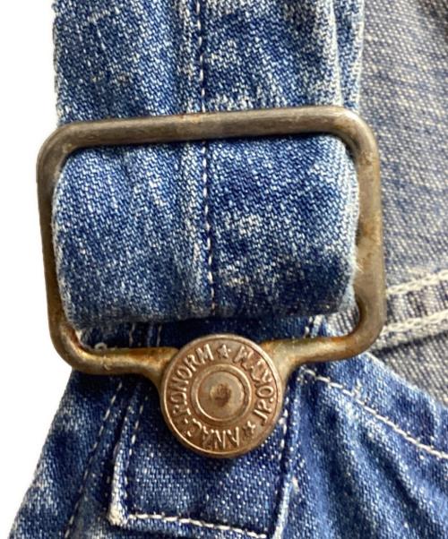 anachronorm（アナクロノーム）anachronorm (アナクロノーム) デニムオーバーオール インディゴブルー サイズ:SIZE 32の古着・服飾アイテム