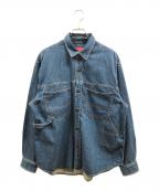 SUPREMEシュプリーム）の古着「Denim Painter Shirt（デニムペインターシャツ）」｜インディゴ