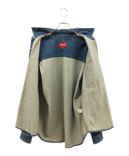 SUPREME（シュプリーム）SUPREME (シュプリーム) Denim Painter Shirt（デニムペインターシャツ） インディゴ サイズ:SIZE Sの古着・服飾アイテム