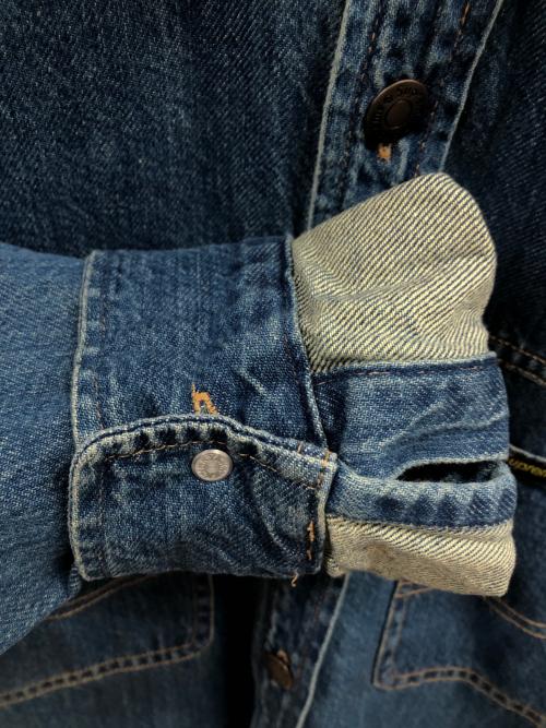 SUPREME（シュプリーム）SUPREME (シュプリーム) Denim Painter Shirt（デニムペインターシャツ） インディゴ サイズ:SIZE Sの古着・服飾アイテム