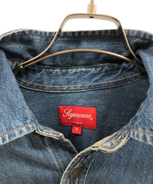 SUPREME（シュプリーム）SUPREME (シュプリーム) Denim Painter Shirt（デニムペインターシャツ） インディゴ サイズ:SIZE Sの古着・服飾アイテム