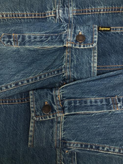 SUPREME（シュプリーム）SUPREME (シュプリーム) Denim Painter Shirt（デニムペインターシャツ） インディゴ サイズ:SIZE Sの古着・服飾アイテム