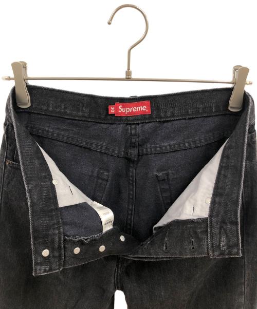SUPREME（シュプリーム）SUPREME (シュプリーム) デニムパンツ ブラック サイズ:30インチの古着・服飾アイテム