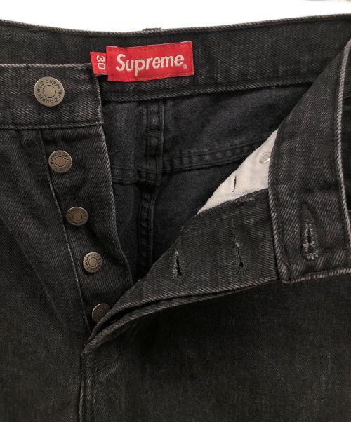 SUPREME（シュプリーム）SUPREME (シュプリーム) デニムパンツ ブラック サイズ:30インチの古着・服飾アイテム