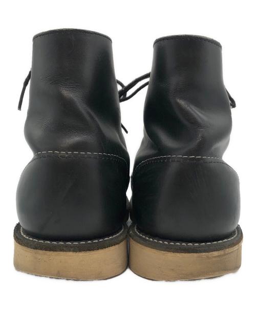 RED WING（レッドウィング）RED WING (レッドウィング) 6-inch Classic Round（6インチ クラシックラウンド） ブラック サイズ:SIZE 26cmの古着・服飾アイテム